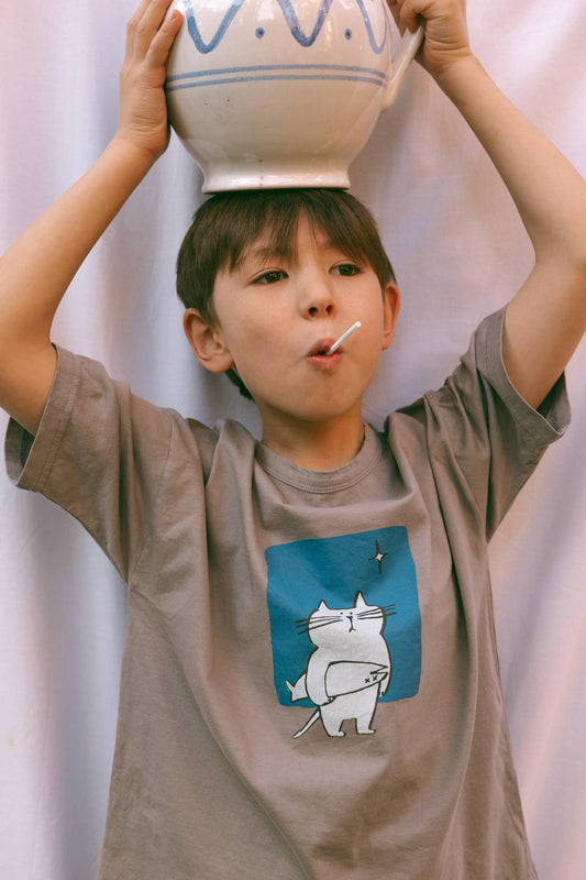 Cat/fish Tee