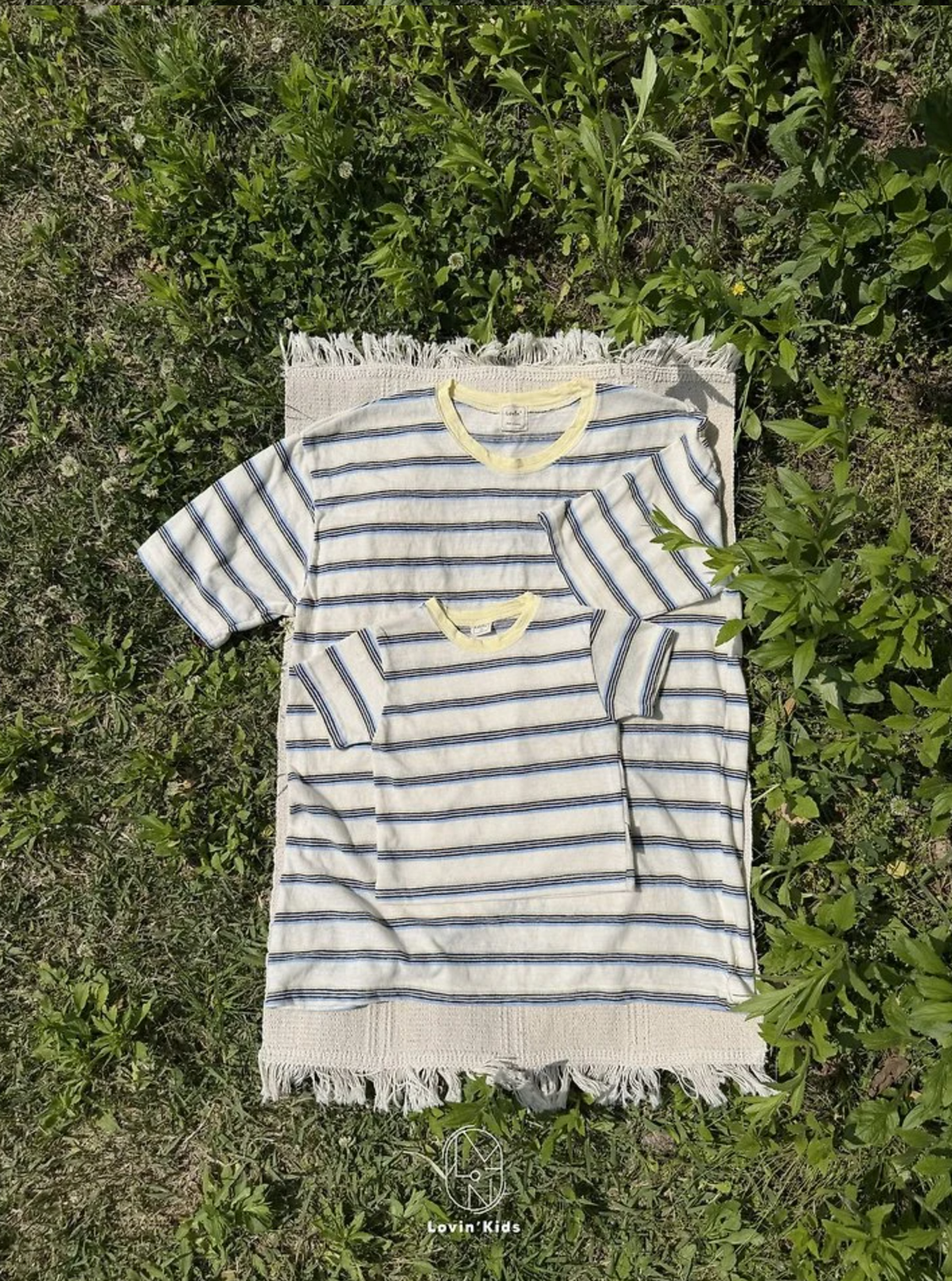 LEMON STRIPE TEE